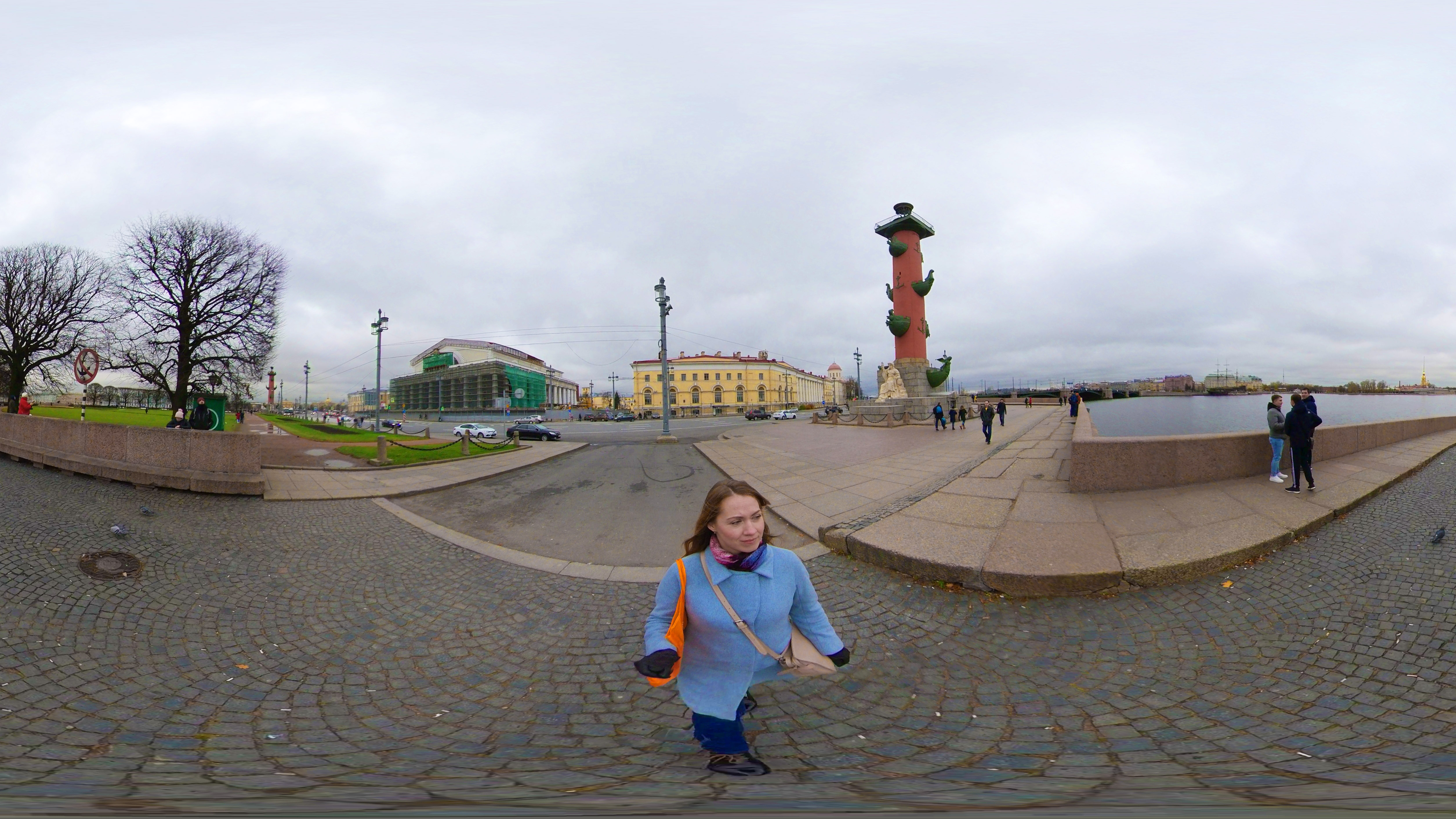 Санкт-Петербург 360. Эксперимент — съёмка в новом формате. Камера Insta360 One X (видео) ПУТЕШЕСТВИЯ ПО РОССИИ